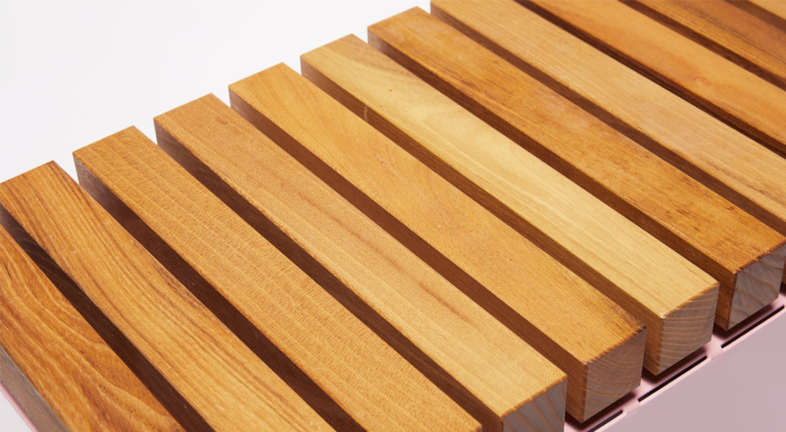 bank holz metall