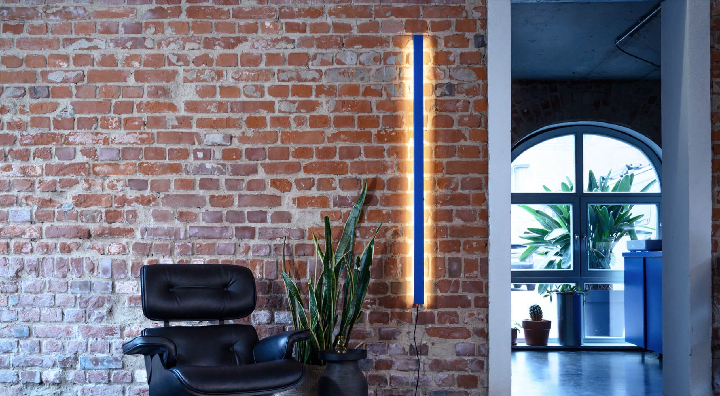 design wandlampe loft modern