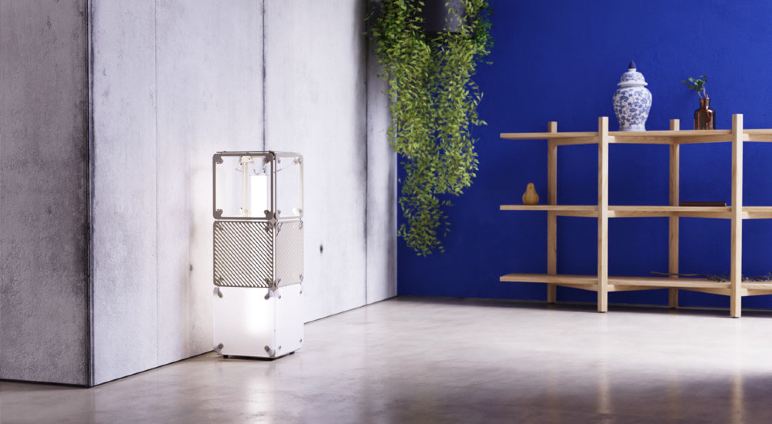 designer stehleuchte loft interior